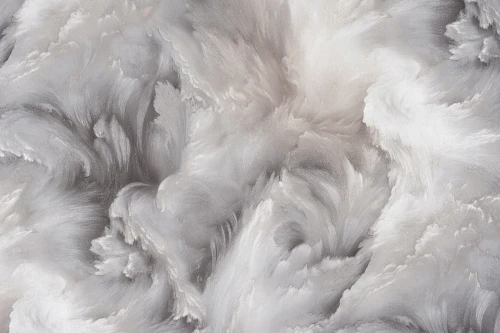 Tapeta winylowa na flizelinie rozmyte chmury fale szara 10m