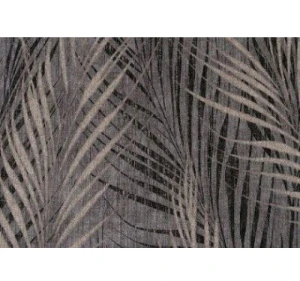 Tapeta winylowa na flizelinie liście palmy brązowa 10m