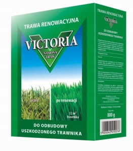 Trawa nasiona Victoria do odbudowy trawnika 0.8kg