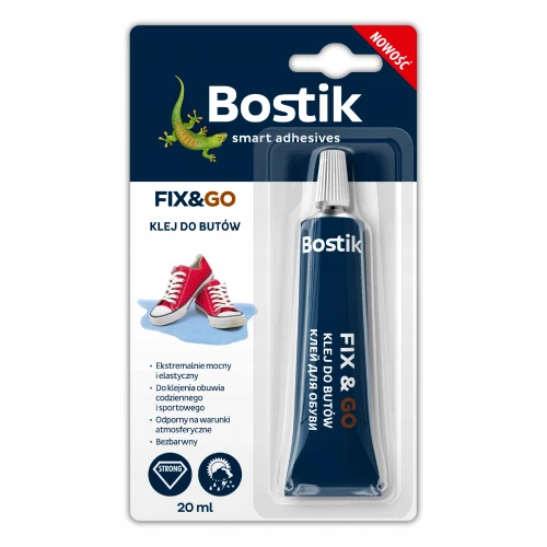 Bostik FIX&GO klej poliuretanowy do butów i tworzyw sztucznych 20 ml