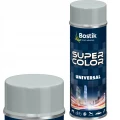 Bostik Super Color Universal spray farba Jasny Szary Połysk 400ml