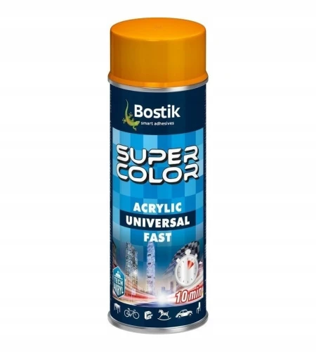 Bostik Super Color Acrylic Fast spray lakier akrylowy Złoty 400 ml