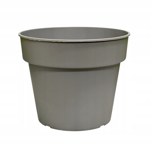 Doniczka plastikowa do upraw rozsad kamienny szary 23,5 cm Planti