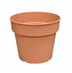 Doniczka plastikowa do upraw rozsad terakota ceglana 19,5 cm Planti