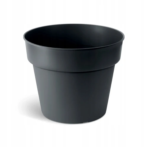 Doniczka plastikowa do upraw rozsad czarny 12,4 cm Planti
