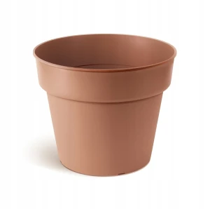 Doniczka plastikowa do upraw rozsad terakota ceglana 12,4 cm Planti