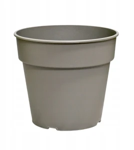 Doniczka plastikowa do upraw rozsad kamienny szary 12,4 cm Planti