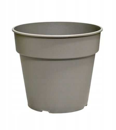 Doniczka plastikowa do upraw rozsad kamienny szary 12,4 cm Planti