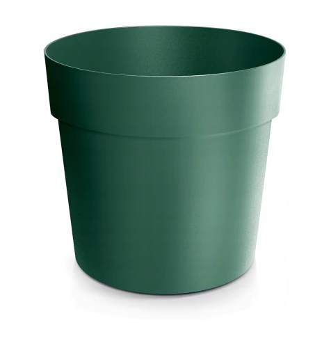Doniczka plastikowa okrągła klasyczna leśny zielony 23,5 cm Grower