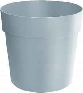 Doniczka plastikowa okrągła klasyczna jasny szary 19,9 cm Grower