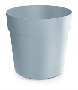 Doniczka plastikowa okrągła klasyczna jasny szary 15,9 cm Grower
