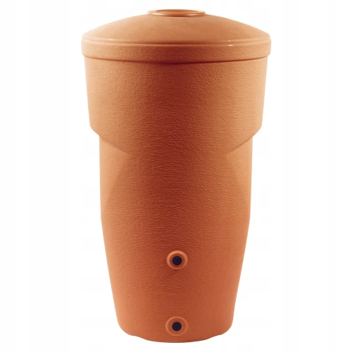 Zbiornik na deszczówkę plastikowy do ogrodu ceglany 270L