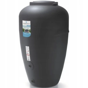 Zbiornik na deszczówkę Aquacan styl amfory antracyt 440L 82x130cm
