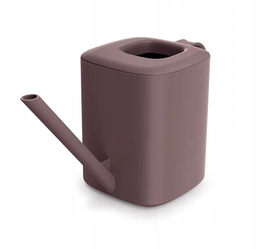 Konewka plastikowa do podlewania kwiatków uniwersalna brązowa 1L Tubi