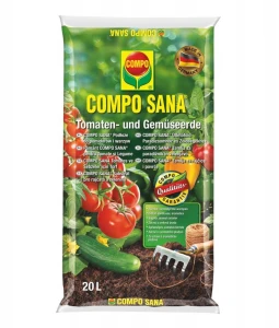Compo Sana podłoże do pomidorów i warzyw z nawozem 20L