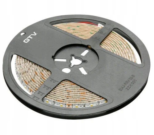 Taśma LED 24W 12V DC 280 lm 4000K 300 LED biały neutralny 5m