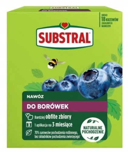 Substral Nawóz naturalny do borówki amerykańskiej i krzewów owocowych 1,2 kg