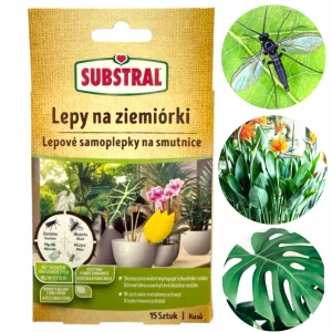 Substral lepy na ziemiórki pułapki na szkodniki roślin doniczkowych 15 szt.