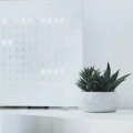 Doniczka ceramiczna osłonka misa dekoracyjna klasyczna biała 14cm
