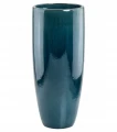 Doniczka ceramiczna osłonka wysoka turkusowa 25x50cm