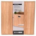 Pudełko do przechowywania ozdobne pojemnik organizer bambusowy 31x31cm