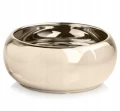 Doniczka ceramiczna osłonka misa dekoracyjna klasyczna złota 24cm
