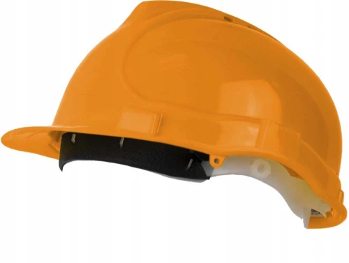 Stalco kask ochronny pomarańczowy wentylowany BHP budowlany