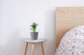 Doniczka ceramiczna osłonka okrągła klasyczna szara 14 cm