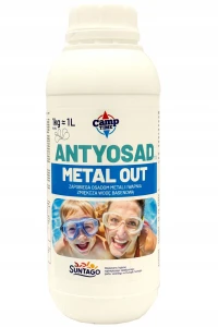 AntyosadTix Metal Out Preparat przeciw osadom wapnia i metali do basenu 1L