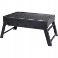 Grill węglowy składany turystyczny stalowy składany 49cm