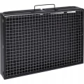 Grill węglowy składany turystyczny stalowy składany 49cm