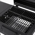 Grill węglowy ogrodowy ruszt żeliwny regulowany termometr przenośny 86cm