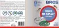 Bros Spirala przeciwko komarom i meszkom z podstawką 10szt