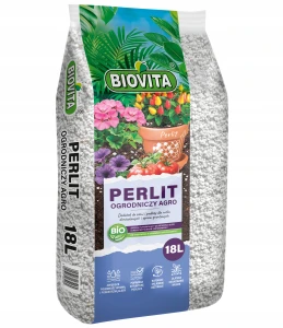 Biovita Perlit ogrodniczy do spulchniania gleby biały 18L
