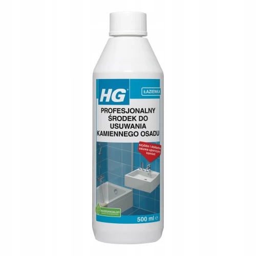 HG Profesjonalny środek do usuwania kamienia odkamieniacz 500ml