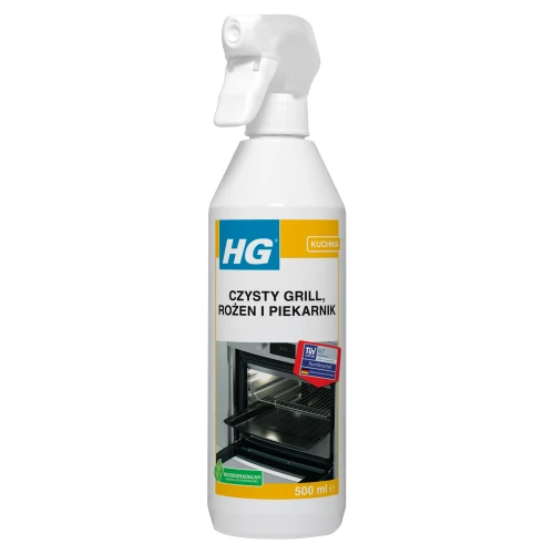 HG Czysty Grill profesjonalny płyn do czyszczenia grilla i piekarnika 500ml