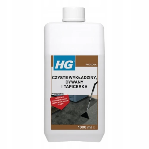 HG Czyste Dywany profesjonalny płyn do czyszczenia dywanów i tapicerki 1L