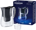Aquaphor Dzbanek filtrujący LAGO tworzywo sztuczne czarny + wkład 3,8L