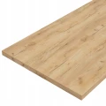 Szafka łazienkowa z umywalką baterią i blatem wisząca czarne lamele 60cm