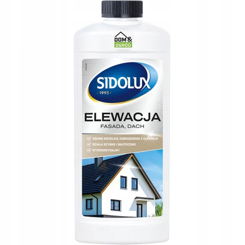 Sidolux Płyn do czyszczenia elewacji fasad i dachów koncentrat 1L