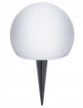 Lampa solarna wbijana naziemna kula RGB 30 cm 1szt