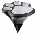Lampka solarna ogrodowa najazdowa łapka pieska 9cm 1szt