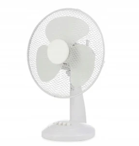 Cyrkulator biurkowy stołowy wentylator biały 30cm 35W