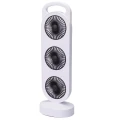 Wentylator biurkowy cyrkulator przenośny USB biały 36,5cm
