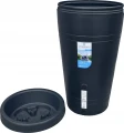 Zbiornik na deszczówkę plastikowy do ogrodu antracyt 230L