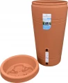 Zbiornik na deszczówkę plastikowy do ogrodu ceglany 230L
