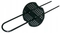 Szpilki z podkładkami do agrowłókniny stalowe czarne 20cm 20szt