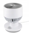 Wentylator mini biurkowy cyrkulator przenośny biały 45W