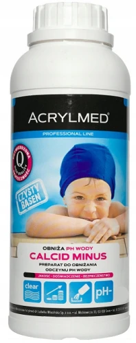 Acrylmed Calcid Minus 15% płynny preparat do obniżania odczynu pH 1L