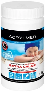 Acrylmed Extra Chlor granulat chlorowy do basenu 1kg